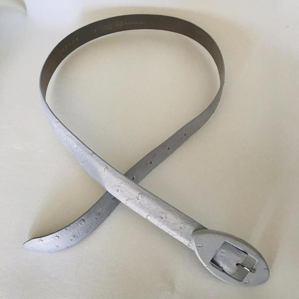 Vintage Jaeger Italian Textured Leather Belt.